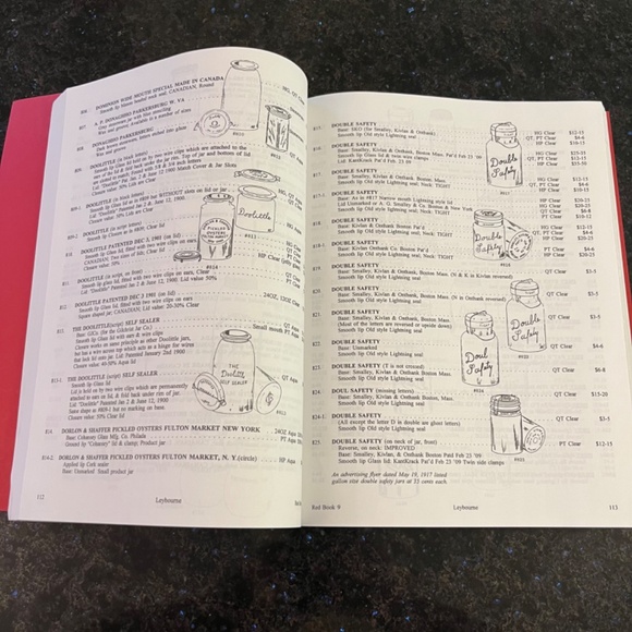 The Collector's Guide to Old Fruit Jars Red Book 9 by Leybourne 2001 - Picture 3 of 4